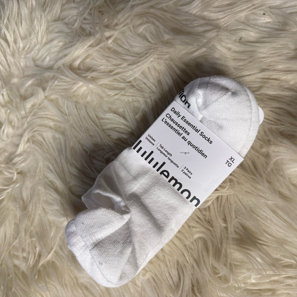 lululemon athletica Classic White Socks